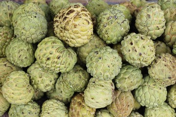 Sugar apple is delicious at street food