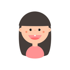 Vector Avatar: cute, cartoon, colorful, simple, flat, abstract