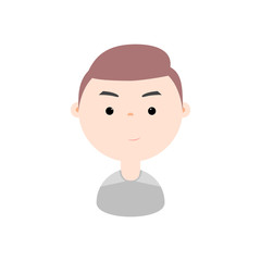 Vector Avatar: cute, cartoon, colorful, simple, flat, abstract