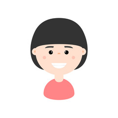 Vector Avatar: cute, cartoon, colorful, simple, flat, abstract