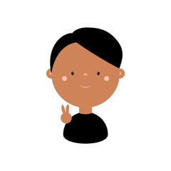 Vector Avatar: cute, cartoon, colorful, simple, flat, abstract
