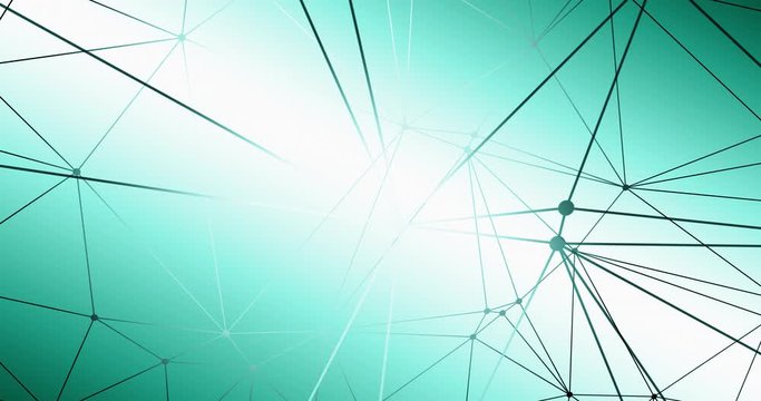 3d triangle lines motion graphic 4k