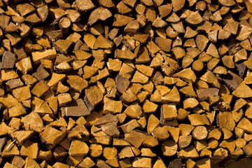  Structure from a firewood poplar