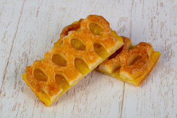 Delicious puff pastry