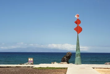 Fototapete Rund Scenic View of a sculpture in Tenerife © vali_111