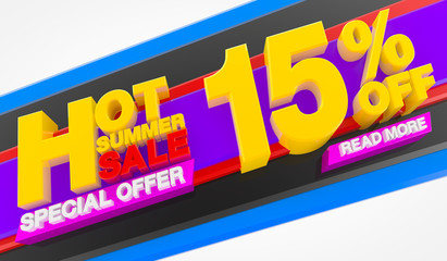 HOT SUMMER SALE 15 % OFF SPECIAL OFFER READ MORE 3d rendering