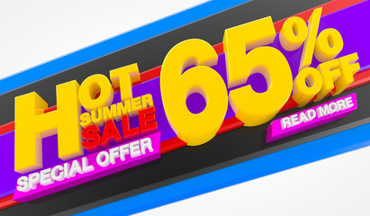 HOT SUMMER SALE 65 % OFF SPECIAL OFFER READ MORE 3d rendering
