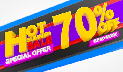 HOT SUMMER SALE 70 % OFF SPECIAL OFFER READ MORE 3d rendering