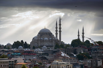 Obraz premium Istanbul the capital of Turkey, eastern tourist city.