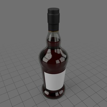 Porto wine bottle 1