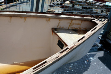 Fototapeta na wymiar Boat On Pier