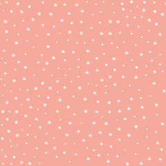 Seamless pattern with random white dots