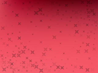 Crimson background with four-pointed stars. Vector.