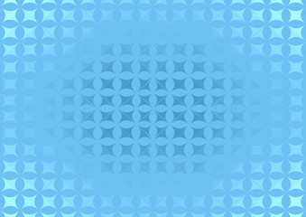 Light blue polygonal background and gradient, dark in the center. Suitable for cover poster or backdrop.