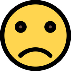 sad pained face pictorial representation chat emoji