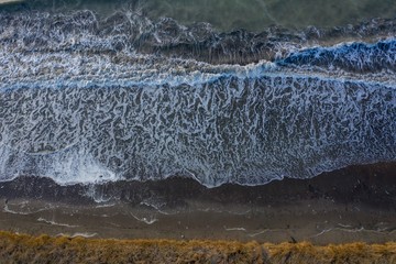 orilla de la playa