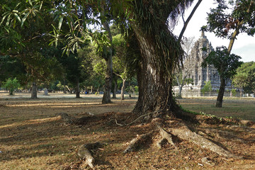 Temple de Prambanan sur l'île de Java