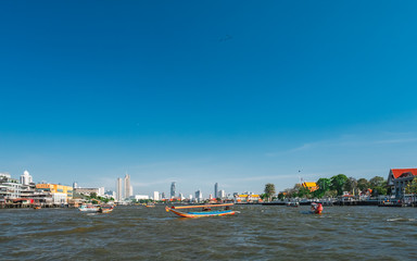 View along Chao Phraya river