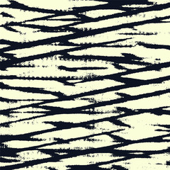 Abstract grunge vector background. Monochrome composition of irregular graphic elements.
