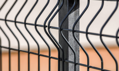 grating wire industrial fence panels, pvc metal fence panel