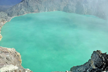 Volcan du Kawah Ijen à Java © Patricia