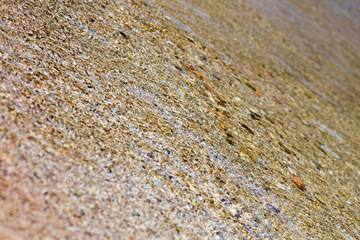 Beach macro clean waters Athens summer background fifty megapixels