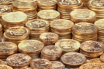 pile of coins