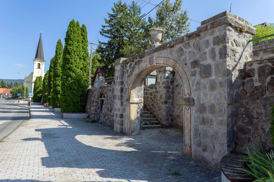 War memorial in Domos, Hungary.