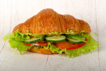 Vegan croissant