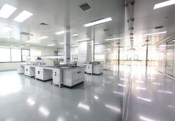 Drug manufacturing laboratory equipment. - obrazy, fototapety, plakaty