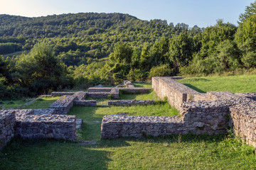 Monastery ruins near the village of Pilisszentlelek, Hungary.