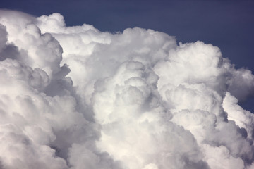 Naklejka na ściany i meble volumetric storm clouds in the sky
