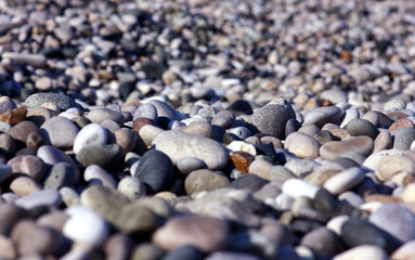 beautiful view of the pebble beach