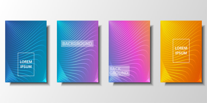 Modern background design. Colorful halftone gradients. Minimal covers design. Background template design for web. Cool gradients. Vector illustration.