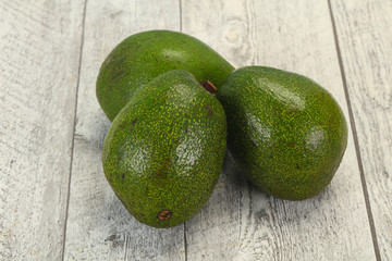 Ripe green dietary avocado - superfood