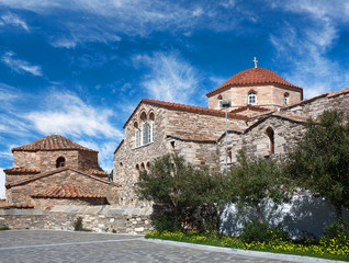 Monastery of Panagia Ekatontapiliani on Paros Island, Cyclades, Greece