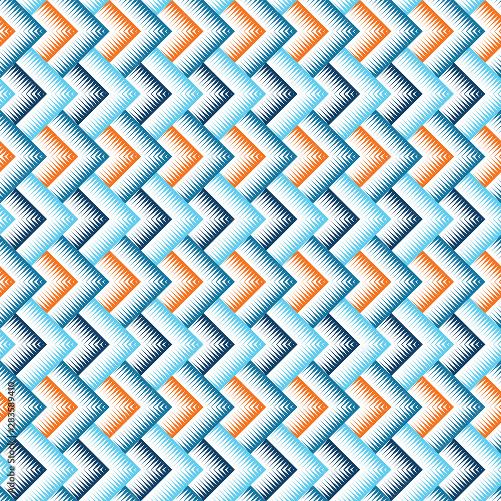 Poster abstract geometric pattern with many angles. optical illusion texture.