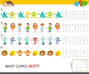 educational pattern game for kids