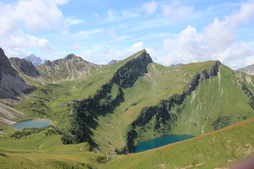 Fototapeta na wymiar Tannheimer Berge