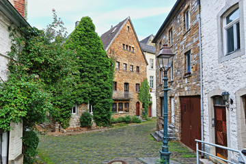 Zugang zur Altstadt nach Kornelimünster, Deutschland