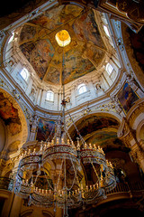 St Nicolas church in prague in the Czech Republic