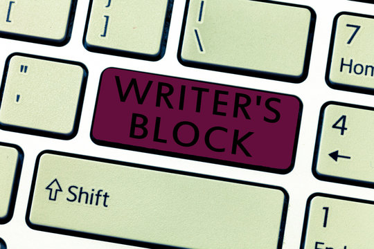 Word writing text Writer s is Block. Business concept for Condition of being unable to think of what to write.