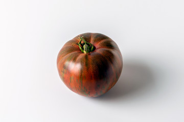 Tomatoes on a white background
