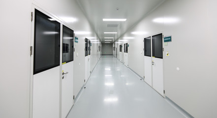 Drug manufacturing laboratory equipment.