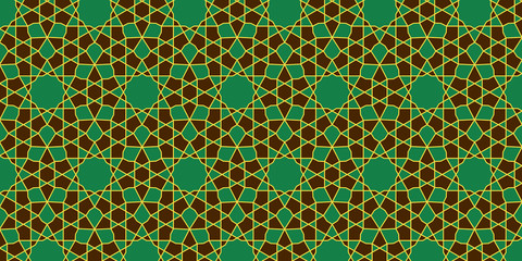 Geometric ornamental pattern. Vector illustration.