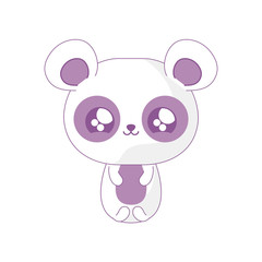 panda bear baby animal kawaii style