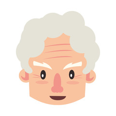 grandparent senior old grandfather cartoon