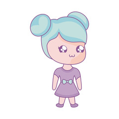 cute little girl kawaii style