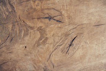 Old grunge textured wooden background. The surface of the old brown wood texture,top view