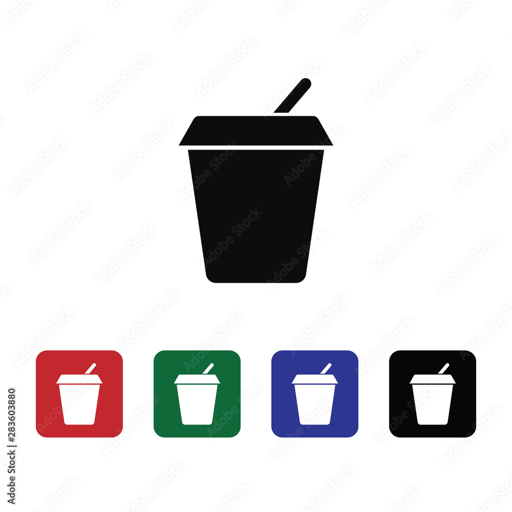 Poster cola, drink vector icon. element of kitchen for mobile concept and web apps illustration. thin flat 